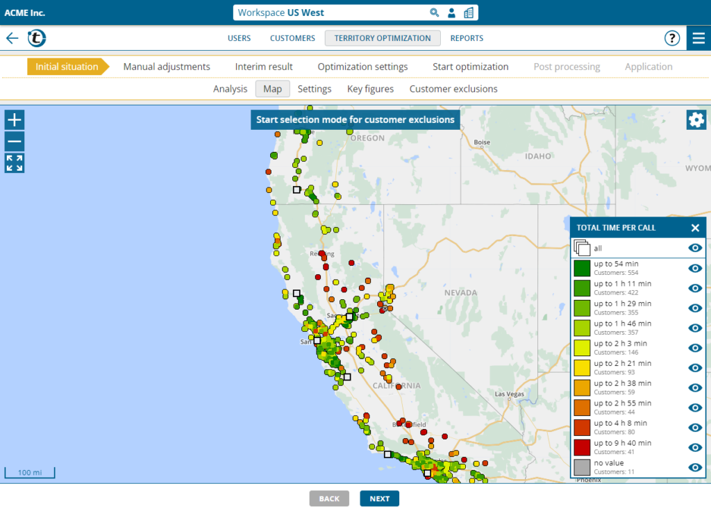 Optimum Planner Map Make the most of Q4 with route planning and territory optimization from ...