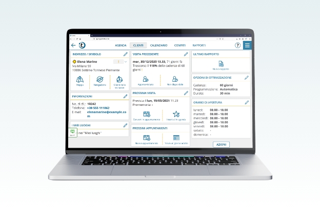 portatour® CRM Kundenblatt