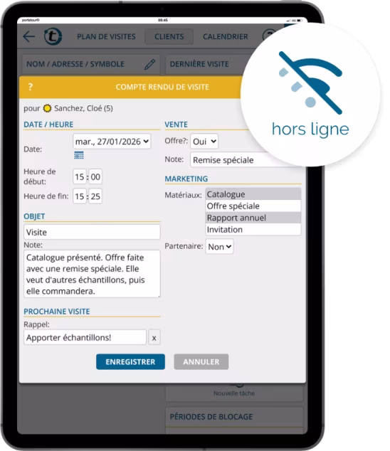 compte rendu de visite