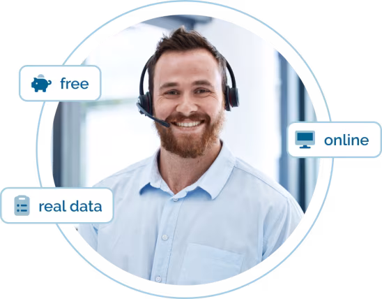 Man with headset