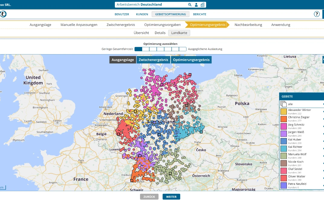 territory optimization with portatour<sup>®</sup> 