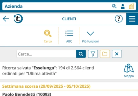Interfaccia utente di portatour<sup>®</sup>