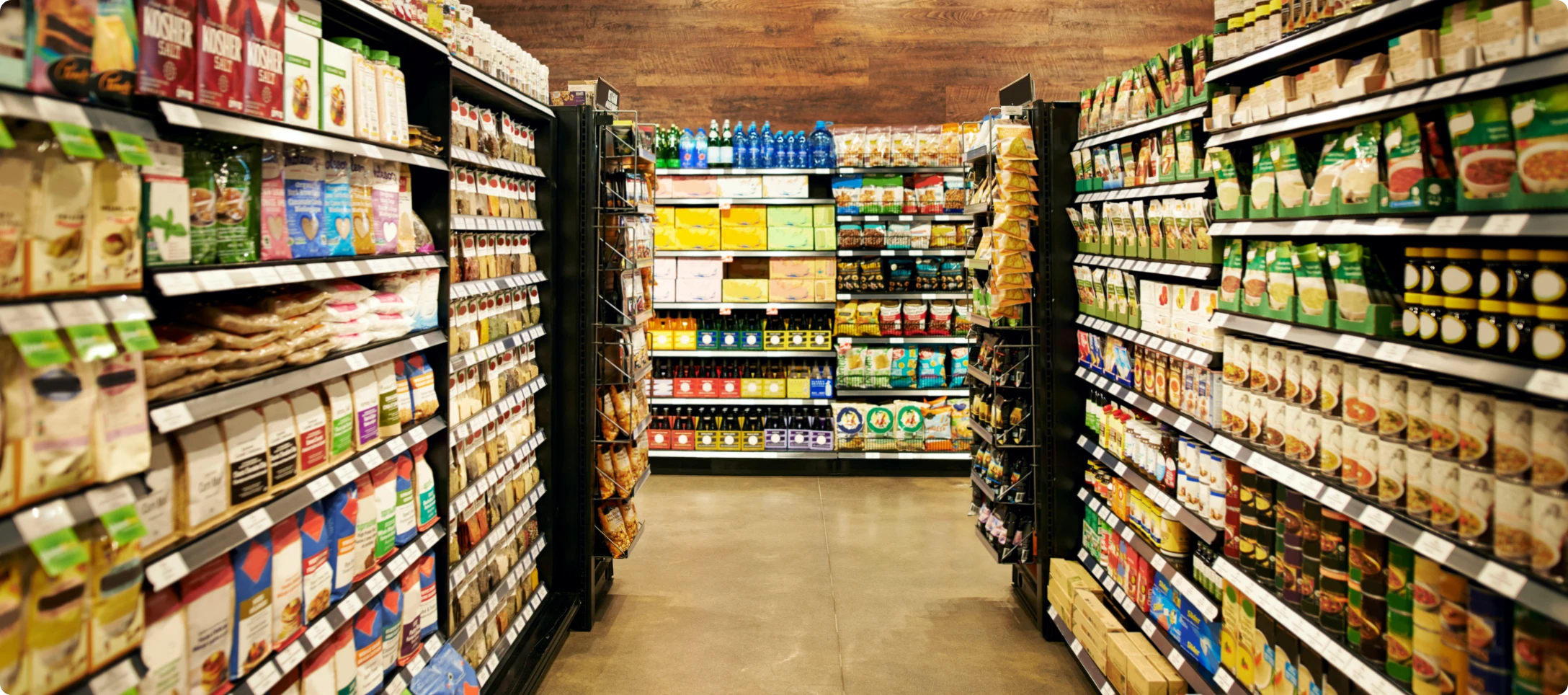 Pasillo del supermercado