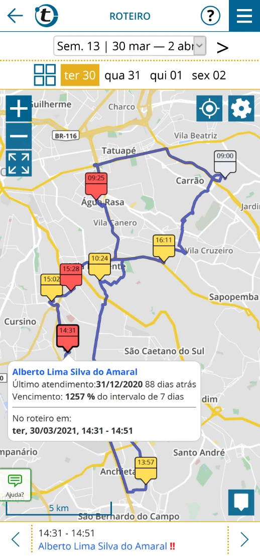 Planejamento de rotas no setor farmacêutico graças a portatour<sup>®</sup>