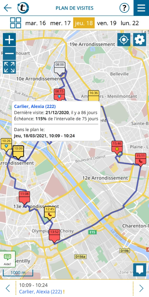 Planification de tournées pour le secteur pharmaceutique grâce à portatour<sup>®</sup>