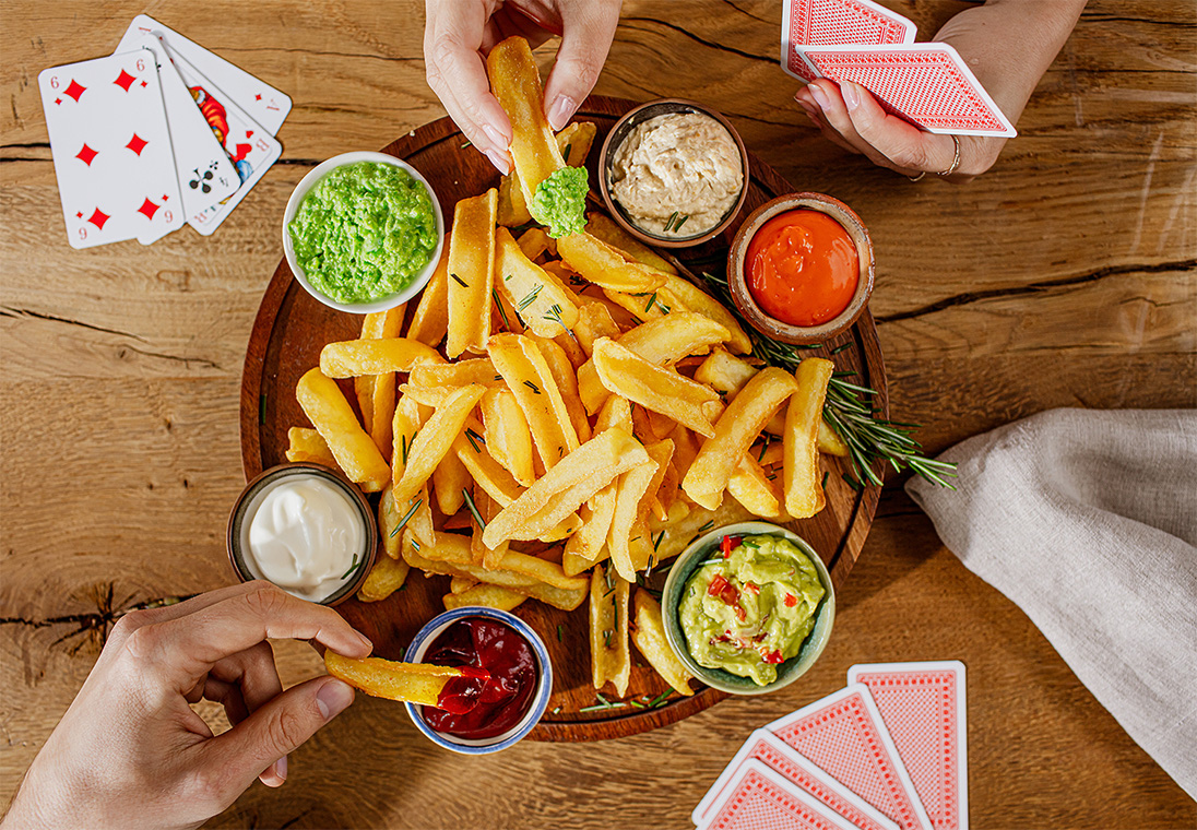 McCain French fries as a snack