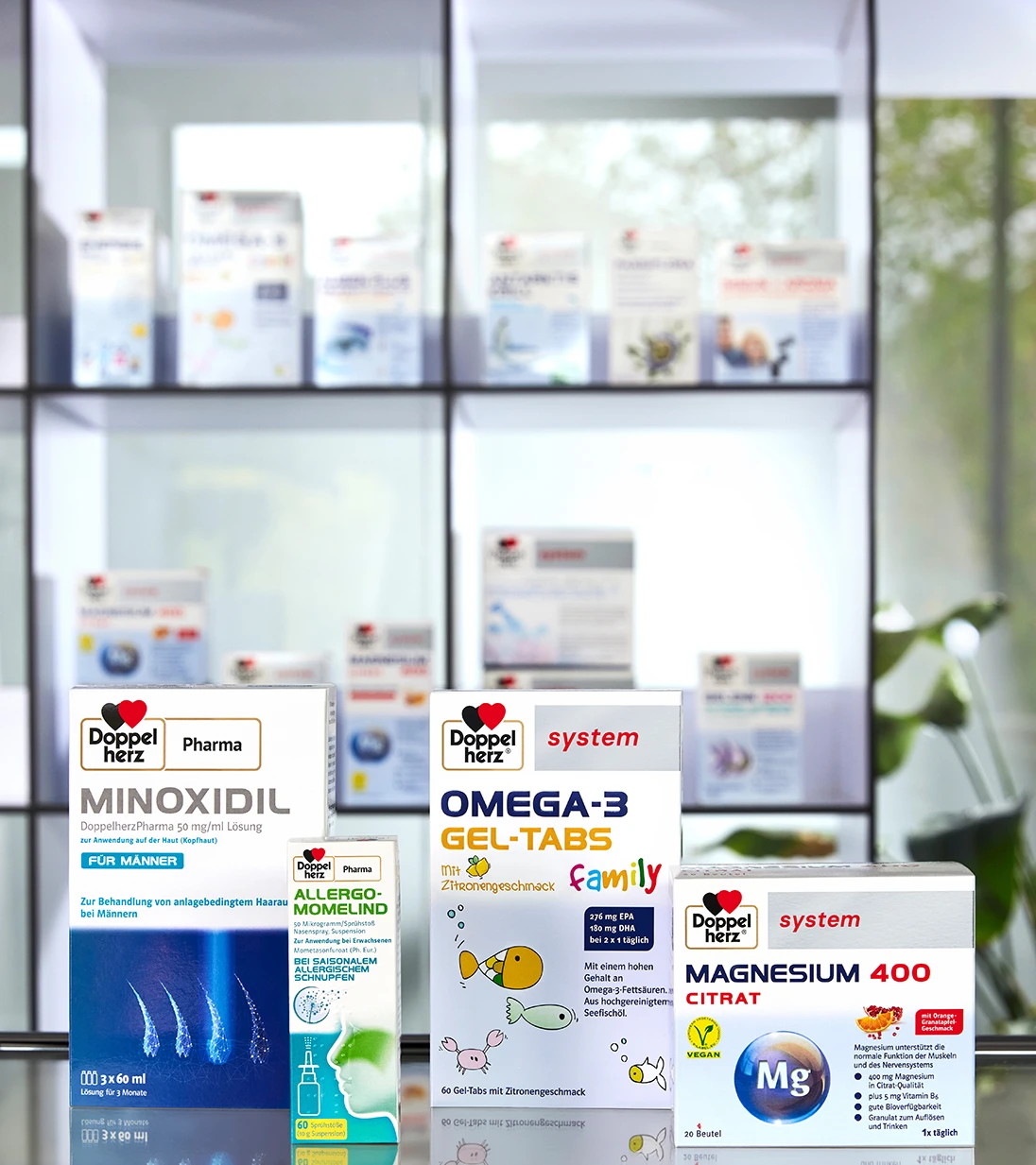 Doppelherz ist eine bekannte Marke von Queisser Pharma